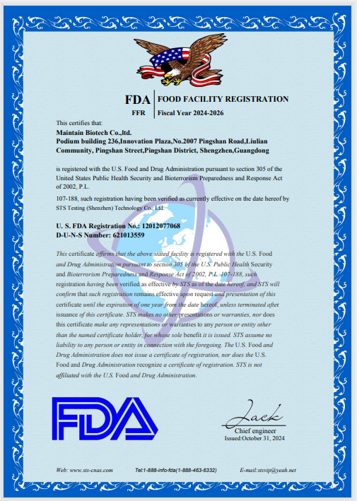 FDA Registration